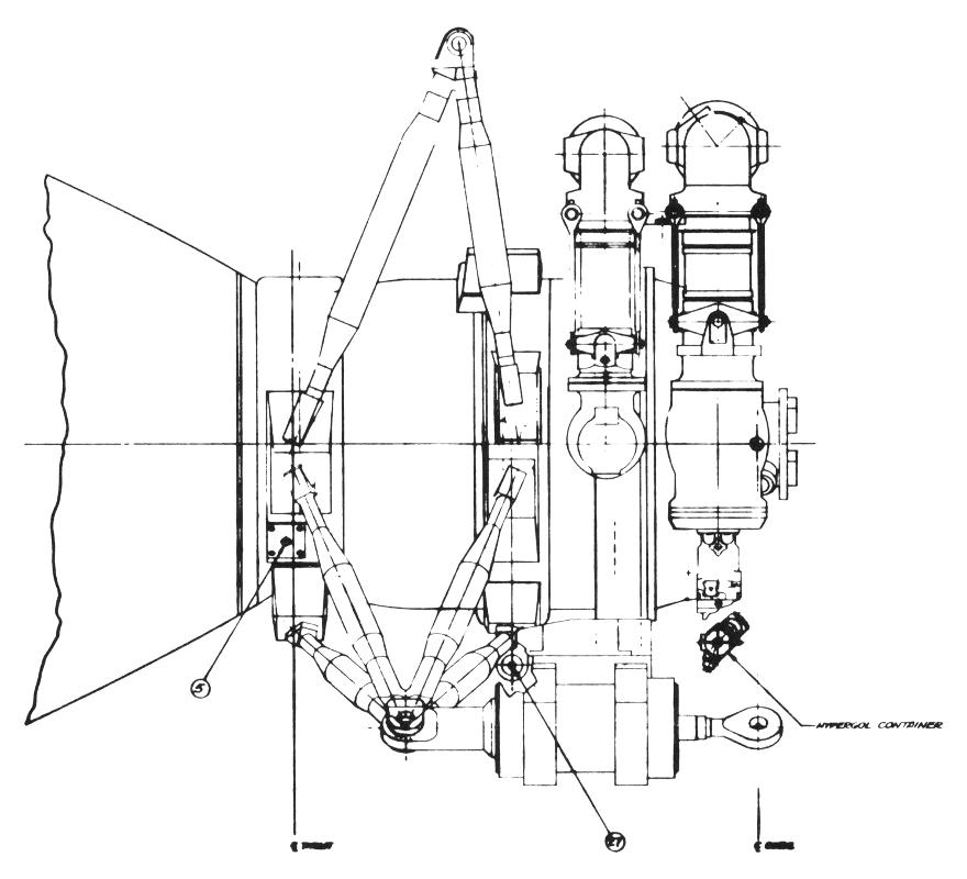 F-1 Rocket Engine throat area, from F-1 Design Information (R-2823-1)
     dated 23 August 1961