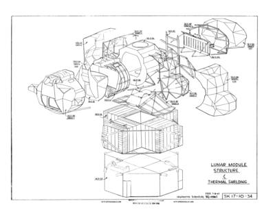 Lunar Module Structure & Thermal Shielding
