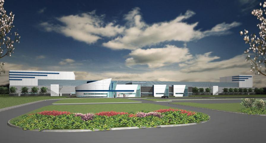 Architectural rendering of Marshall Space Flight Center (MSFC)
	Building 4205