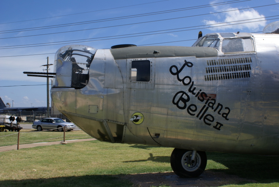Nose of B-24 at Barksdale Global Power Museum (Formerly the 8th Air Force Museum)