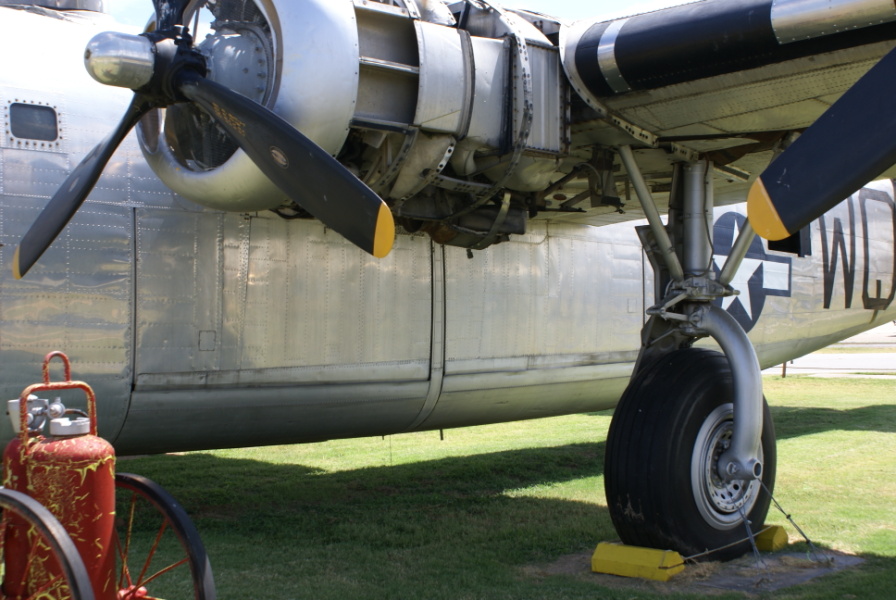 B-24 bomb bay doors at Barksdale Global Power Museum (Formerly the 8th Air Force Museum)