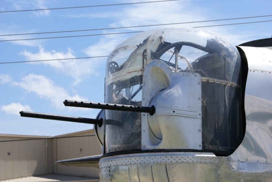 B-24 nose gun turret at Barksdale Global Power Museum (Formerly the 8th Air Force Museum)