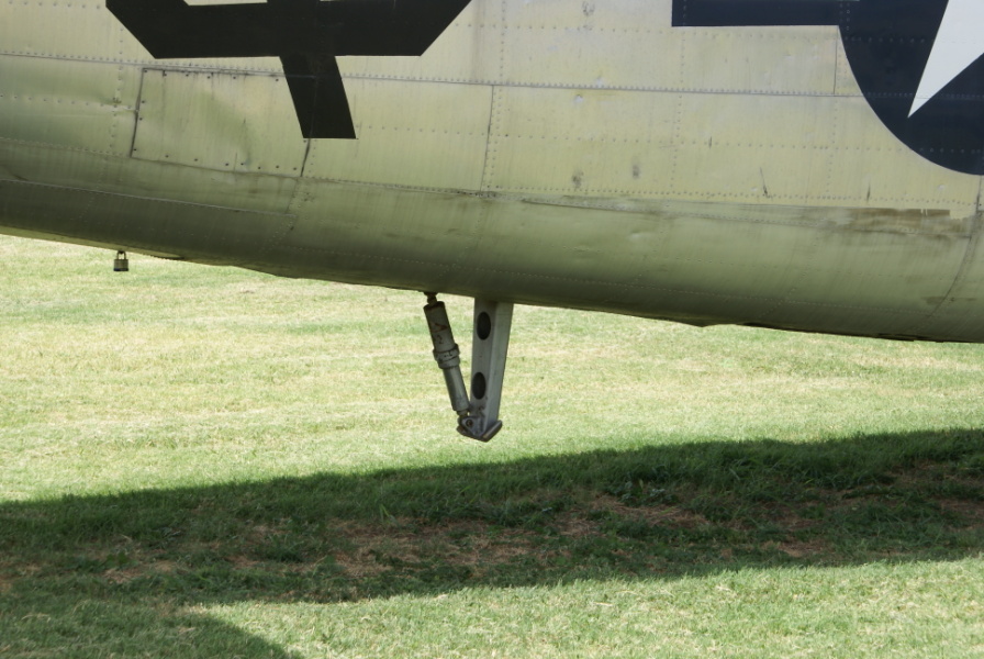 B-24 tail strike at Barksdale Global Power Museum (Formerly the 8th Air Force Museum)