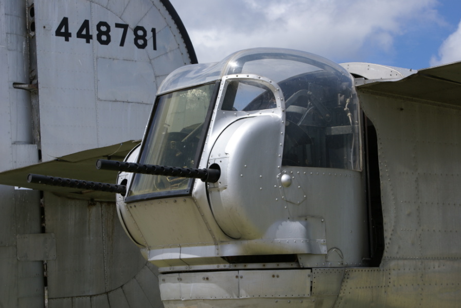 B-24 tail gun turret at Barksdale Global Power Museum (Formerly the 8th Air Force Museum)
