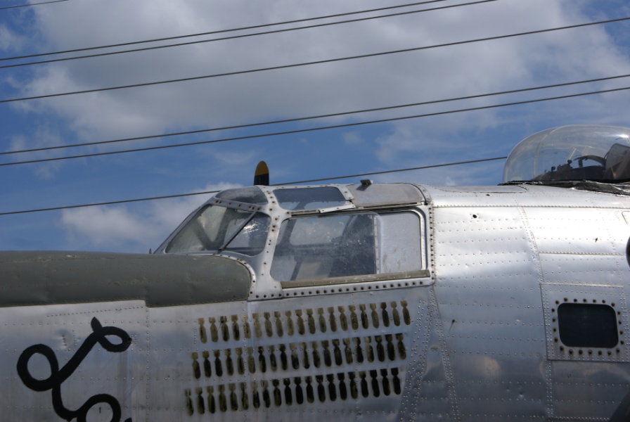 B-24 cockpit at Barksdale Global Power Museum (Formerly the 8th Air Force Museum)