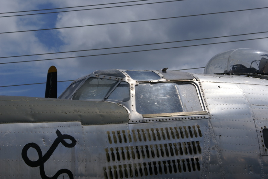 B-24 cockpit at Barksdale Global Power Museum (Formerly the 8th Air Force Museum)