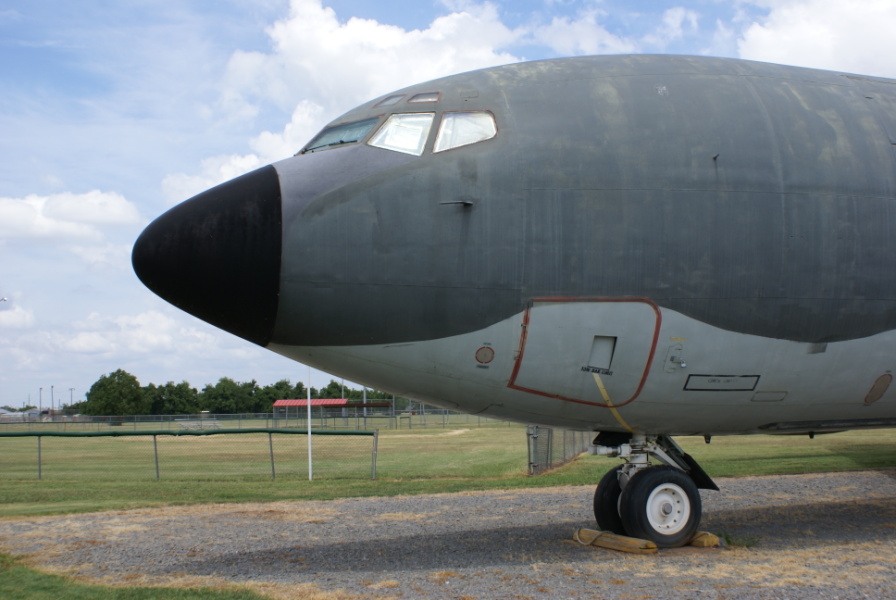 Nose/cockpit of KC-135 Stratotanker at Barksdale Global Power Museum (Formerly the 8th Air Force Museum).