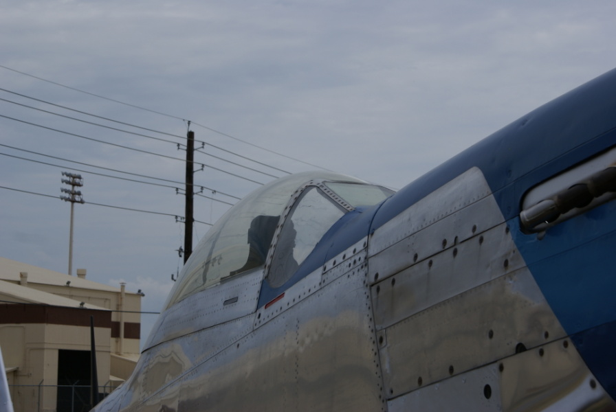 P-51D canopy at Barksdale Global Power Museum (Formerly the 8th Air Force Museum)