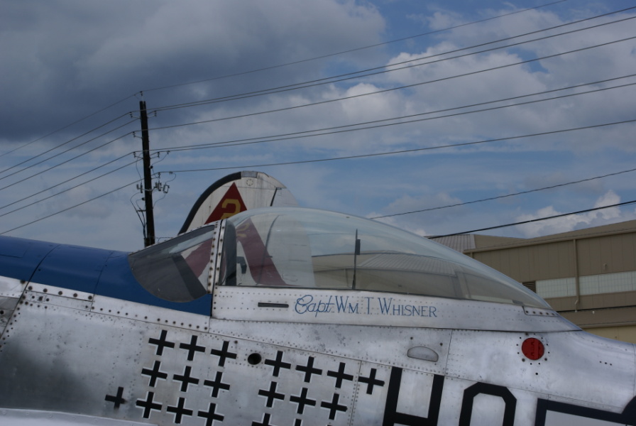 P-51D canopy at Barksdale Global Power Museum (Formerly the 8th Air Force Museum)