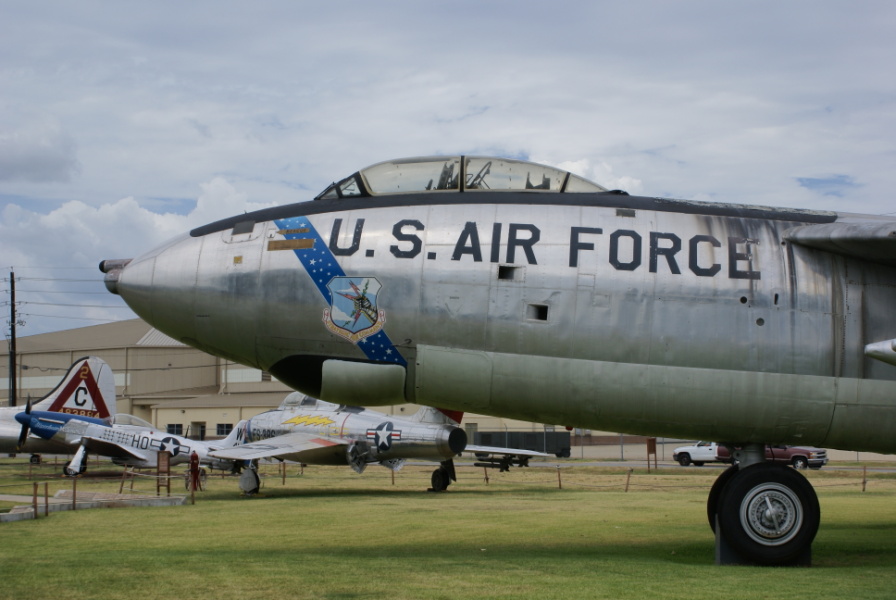 Nose of the B-47E at Barksdale Global Power Museum (Formerly the 8th Air Force Museum)