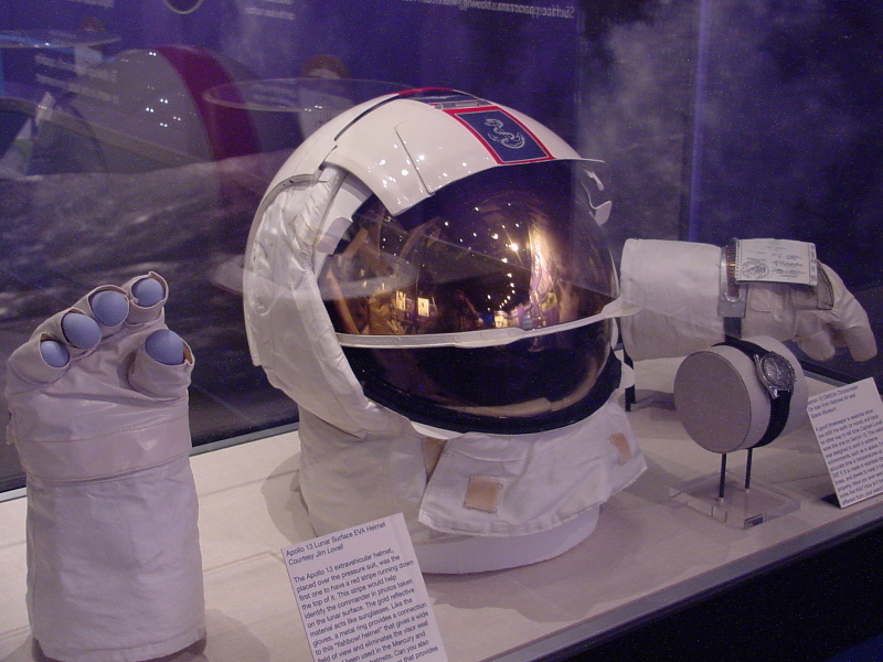 Lovell's Apollo 13 LEVA at Adler Planetarium