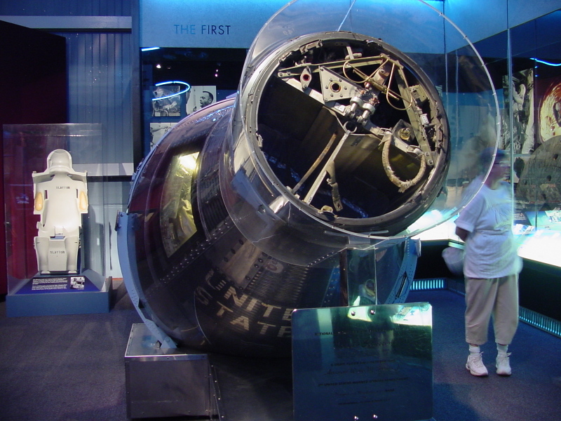 Mercury Spacecraft Sigma 7 at Astronaut Hall of Fame