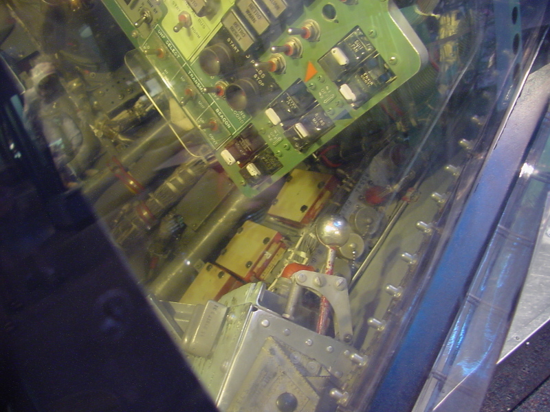 Mercury Spacecraft Sigma 7 control panel at Astronaut Hall of Fame