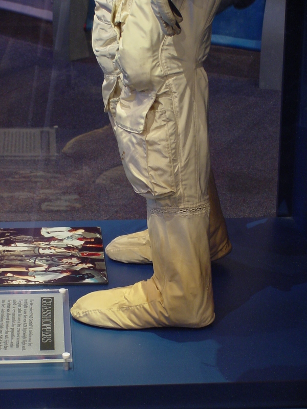Gemini G5C Suit legs at Astronaut Hall of Fame