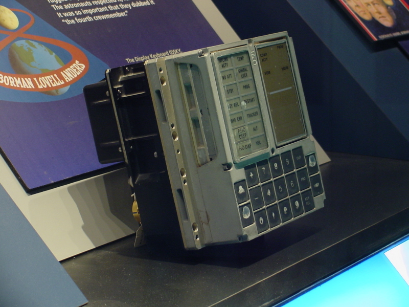 Apollo DSKY computer at the Astronaut Hall of Fame