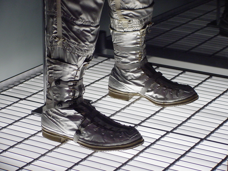 Grissom Liberty Bell 7 Suit boots at Astronaut Hall of Fame