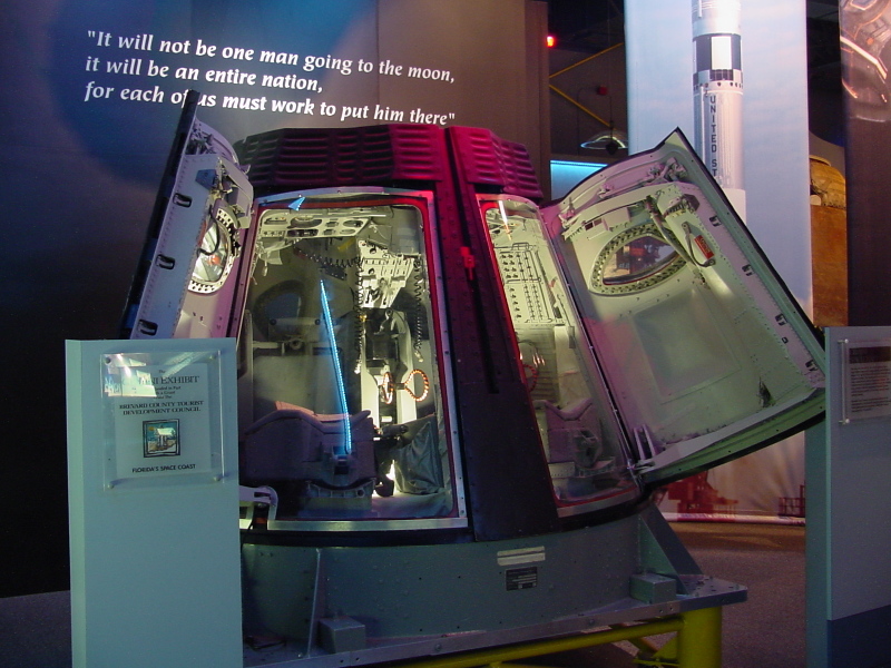 Gemini Trainer at Astronaut Hall of Fame