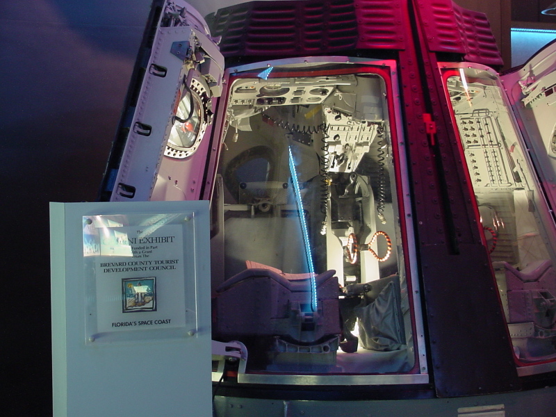 Gemini Trainer at Astronaut Hall of Fame