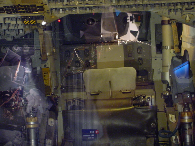 Apollo 14 command module lower equipment bay at Astronaut Hall of Fame