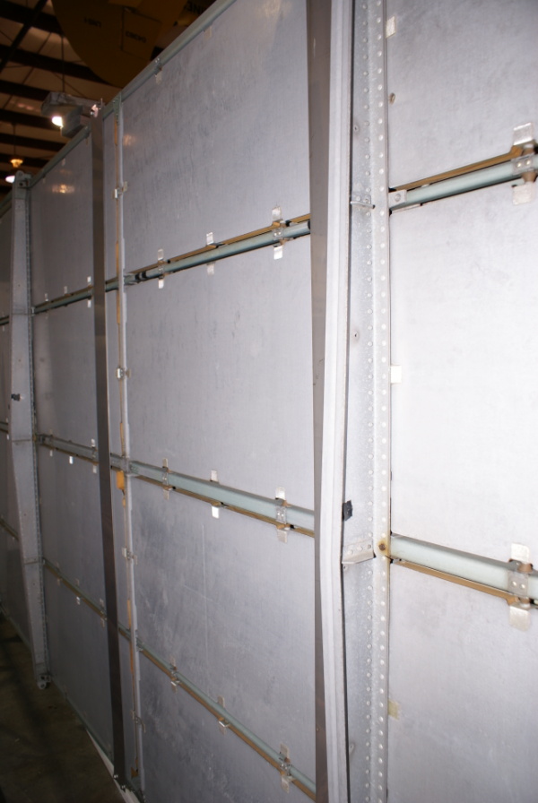Pegasus Micrometeoroid Satellite frame support structure at Air Zoo