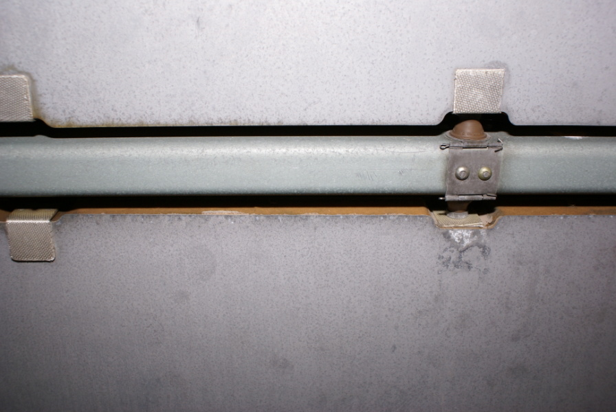 Pegasus Micrometeoroid Satellite frame supporting a detector panel at Air Zoo