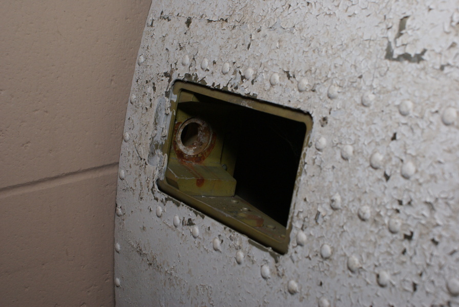Explosive screw access door on 5m at Air Zoo