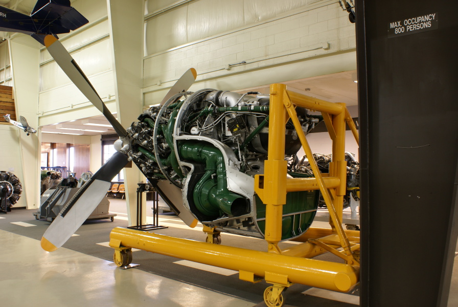 Wasp Major R-4360 Engine at Air Zoo