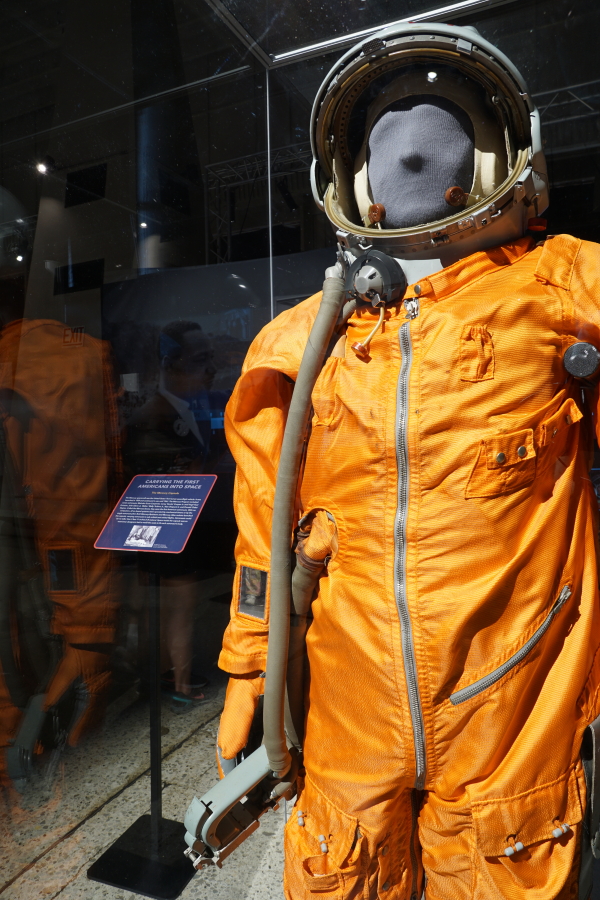 Vostok (SK-1) Suit umbilical hoses at Apollo:  When We Went to the Moon