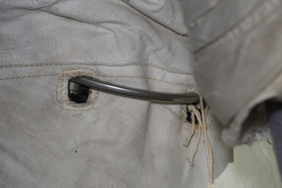 Lunar Module restraint ring on the waist of the Apollo A7L Space Suit at Apollo:  When We Went to the Moon