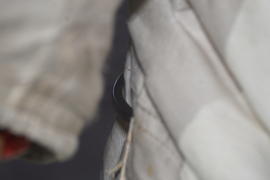 Lunar Module restraint ring on the waist of the Apollo A7L Space Suit at Apollo:  When We Went to the Moon