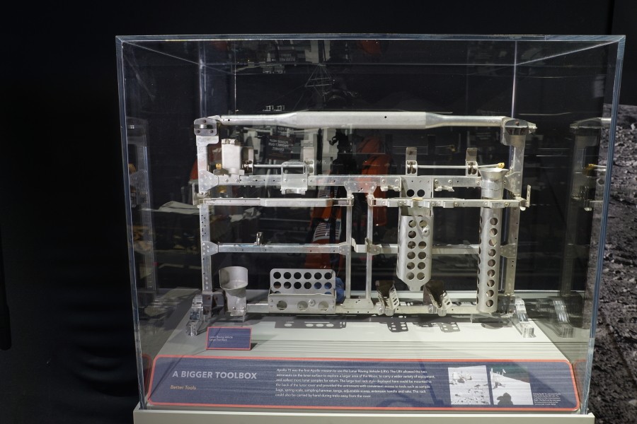 LRV Tool Rack at Apollo:  When We Went to the Moon