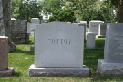 Holger Toftoy (Reverse) at Arlington National Cemetery