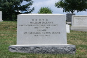 William Leahy at Arlington National Cemetery