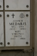 John B. Medaris at Arlington National Cemetery