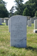 Jim Irwin at Arlington National Cemetery