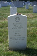 Roger Chaffee at Arlington National Cemetery