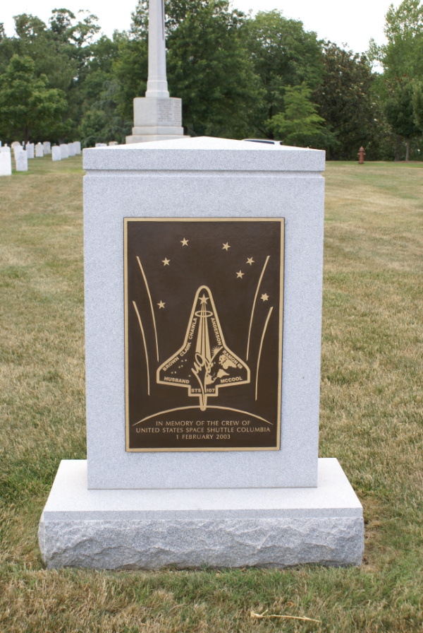 Shuttle Columbia Memorial at Arlington National Cemetery