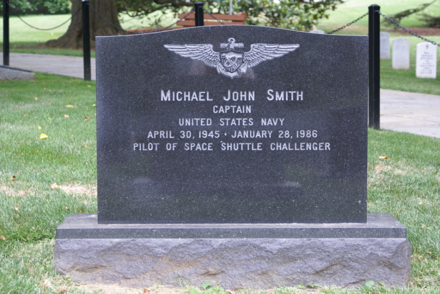 Grave of Michael Smith at Arlington National Cemetery