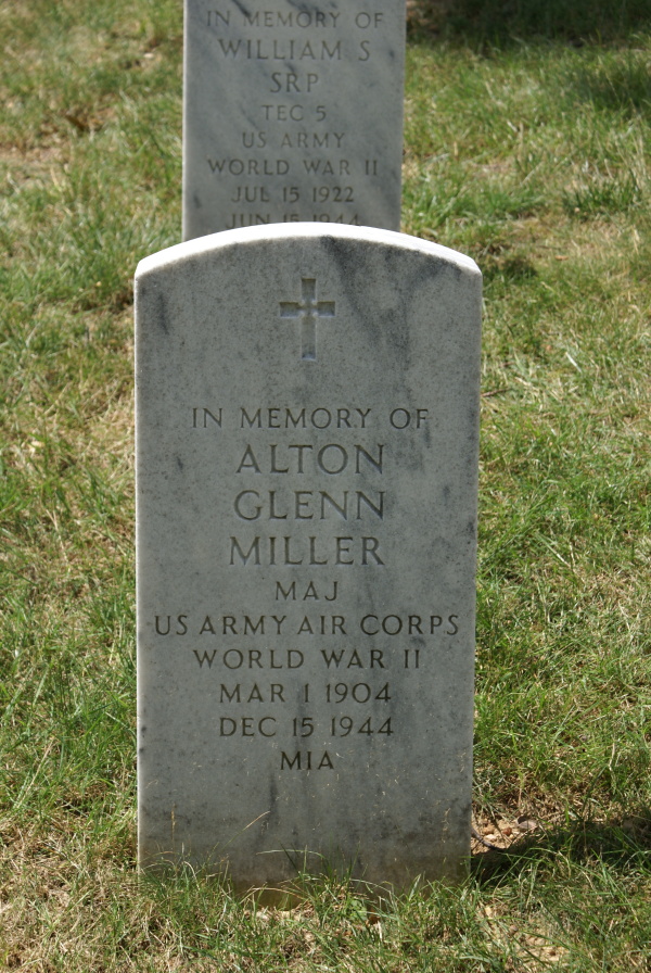 Glenn Miller Marker at Arlington National Cemetery