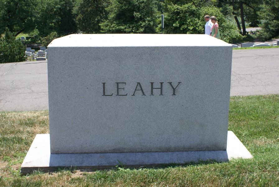 Grave of William Leahy (Reverse) at Arlington National Cemetery