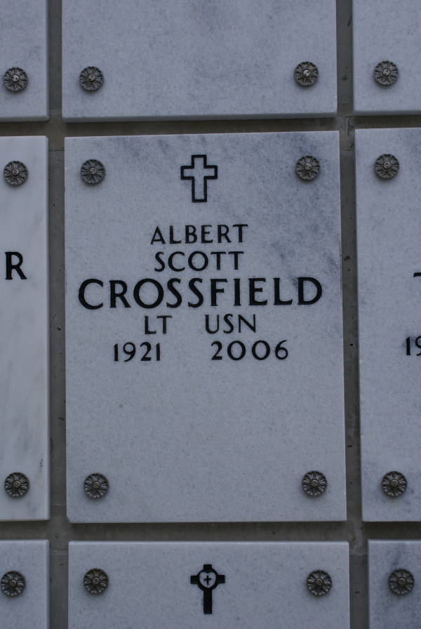 Grave of Scott Crossfield at Arlington National Cemetery