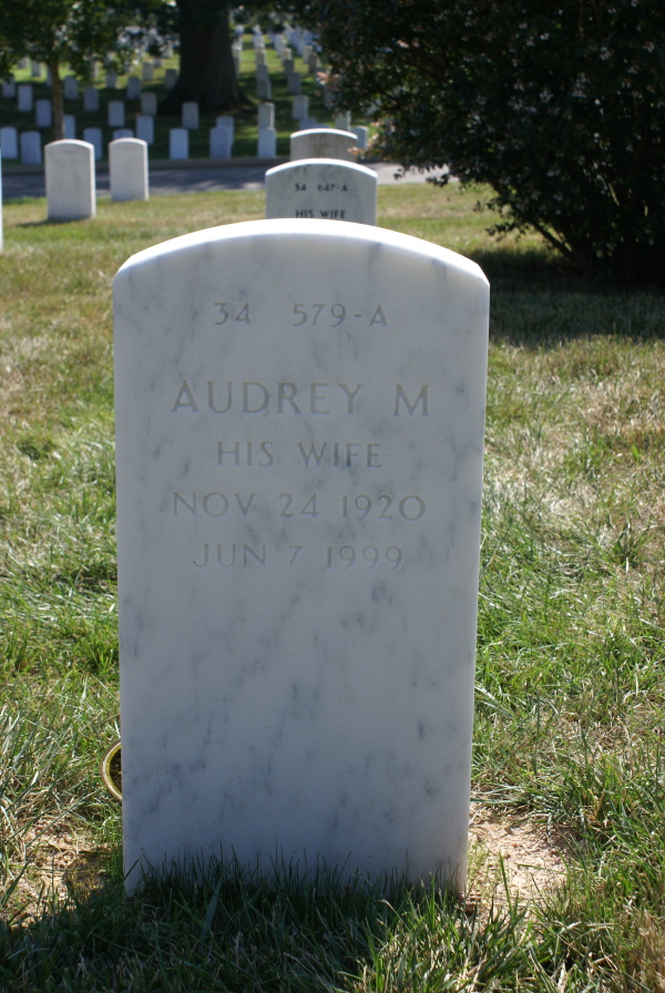 Grave of Frank Buckles (Reverse) at Arlington National Cemetery