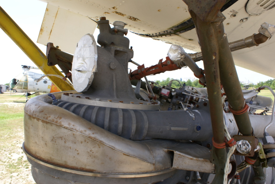 Turbopumps on the Redstone A-7 Engine at Battleship Memorial Park