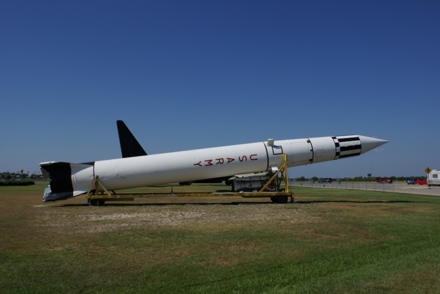 Redstone Missile (Exterior) at Battleship Memorial Park