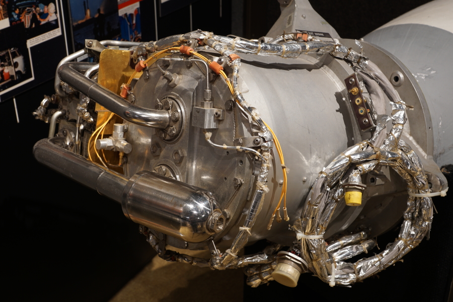 Forward end of APS Engine at Celebrating Apollo