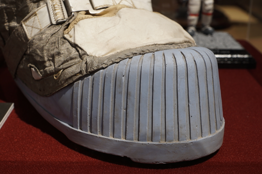 Apollo A7LB Suit Lunar Overboot sole and tread at Celebrating Apollo