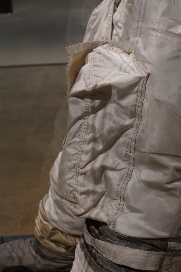 Utility pocket on left leg of Anders' Apollo 8 Suit at Celebrating Apollo