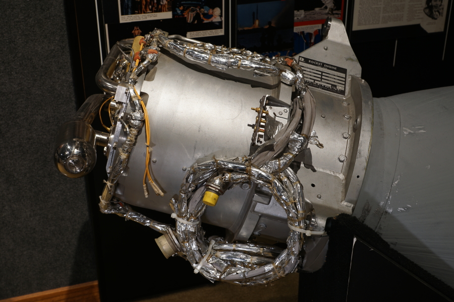 Forward end of APS Engine at Celebrating Apollo