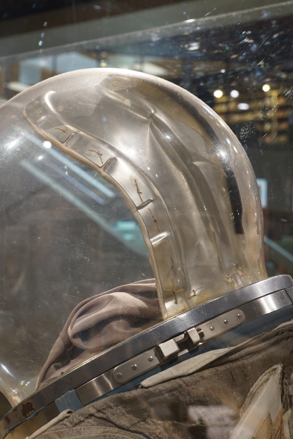 Helmet headrest on Anders' Apollo 8 Suit at Celebrating Apollo