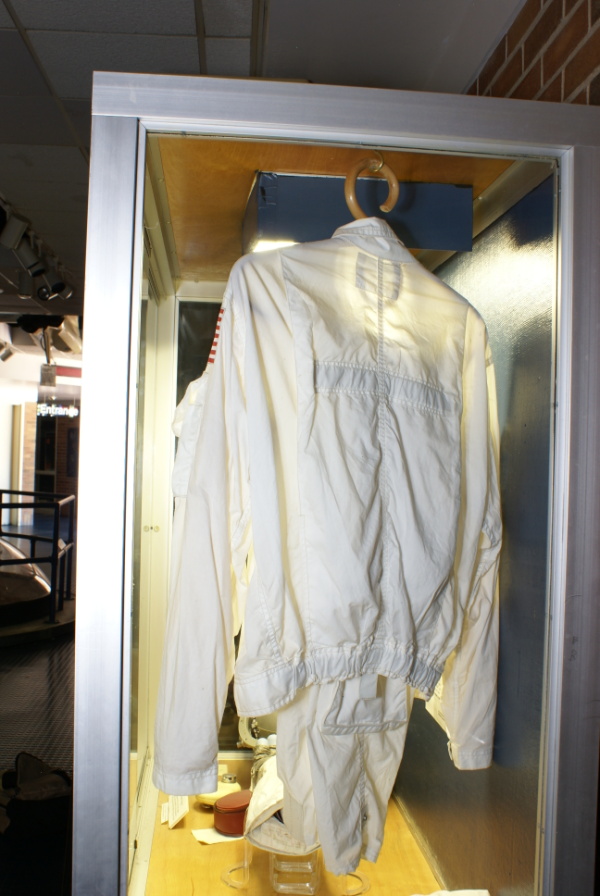 Cernan's Apollo 17 Inflight Coverall Garment (ICG) at Cernan Center